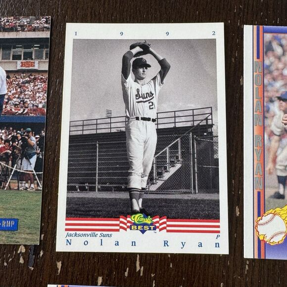 Nolan Ryan 12 Card Lot NM With Pacific Bloody Lip Real Gamer #92 & 1984 Topps - Picture 8 of 13